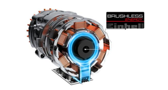 Innovative Einhell Brushless-Motor-Technologie